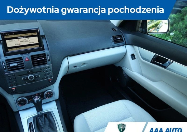 Mercedes-Benz Klasa C cena 38000 przebieg: 197513, rok produkcji 2010 z Jedlicze małe 379